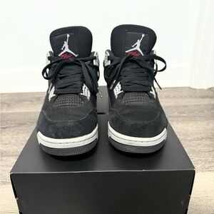 Jordan Men's Black and Gray Sneakers